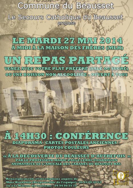 Affiche conference repas partage 3